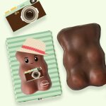 Ourson guimauve xl photographe - chocolat lait