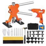 Outil de dbosselage carrosserie - duoku - kit rparation bosses de grle sans peinture - pour dbosselage ...