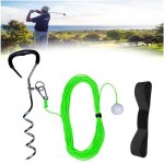 Outil dentra�nement au golfballe de golf sur cordepour drivers et fersentra�neur de swing avec une vraie ...