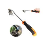 Outil de désherbage manuel - outil de jardinage - poignée ergonomique - acier au manganèse - 4 dents Outil de désherbage manuel - outil de jardinage - poignée ergonomique - acier au manganèse - 4 dents