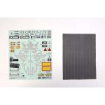 Outil modelisme - accessoire modelisme - piece detachee modelisme tamiya - 9495508 - autocollant scania ...