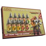 Peinture mtallique - the army painter - 10 couleurs - rsine - pigments mtalliques