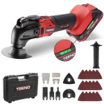 Outil multifonction oscillant 20v teeno brushless outil multifonction sans fil avec 6 vitesses variables ... Outil multifonction oscillant 20v teeno brushless outil multifonction sans fil avec 6 vitesses variables ...