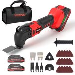 Outil multifonction oscillant - teeno - 20v brushless - 6 vitesses (8500 - 21000 tr / min) - sans fil ...