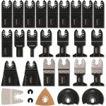Outil multifonction saw blades accessoires kit cgboom 28 pcs oscillants lame de scie universelle pour ...