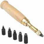 Outil de perforation de cuir automatique poinon pour ceinture avec embouts de 15 4 mm couleurs multiples ...