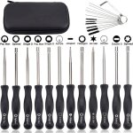 Outils de r�glage de carburateur 12 pi�ces tournevis de r�glage de tron�onneuser�glage de carburateur ...