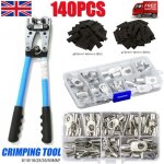 Outil de sertissage de câble de batterie robuste cosses de fil pince à sertir cosses en cuivre Outil de sertissage de câble de batterie robuste cosses de fil pince à sertir cosses en cuivre