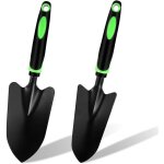 Outillage de jardin 2pcs jardinage petite pelle jardin en acier pelle � petite pour planter et transplanter ...