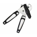 Ouvre - bote manuel en acier inoxydable avec grand bouton rotatif et lame tranchante ouvre - bocal / ...