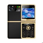 P20 2g rseau flip phone 24 pouces 4 carte sim fm bluetooth lampe de poche numrotation abrge tlphone ...