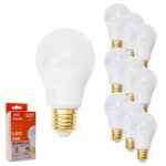 Pack de 1 ampoules led osram chips led e27 a60 9w irc>90 900 lumens eyeconfort sans scintillement 3000k ...