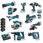 Pack de 11 outils lxt® 18v makita dlx1122jx1 Pack de 11 outils lxt® 18v makita dlx1122jx1