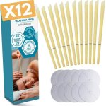 Pack 12 bougies auriculaires pour nettoyer les oreilles cne  cire d?oreilles nettoyer des oreilles ...