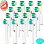 Pack de 16 - brossette de rechange pour oral - b têtes de brosse à dents electrique precision clean fabriqué ... Pack de 16 - brossette de rechange pour oral - b têtes de brosse à dents electrique precision clean fabriqué ...