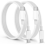 Pack de 2 câbles usb c 2m vers cable usb - c charge rapide 4. 0 chargeur type c câble Pack de 2 câbles usb c 2m vers cable usb - c charge rapide 4. 0 chargeur type c câble
