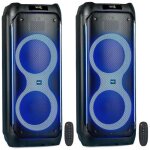 Pack 2 enceintes led usb tws bluetooth actives autonomes ibiza 2 x 1200 w columba1200 sono Pack 2 enceintes led usb tws bluetooth actives autonomes ibiza 2 x 1200 w columba1200 sono