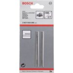 Fers de rabot - bosch - 2607000096 - rversibles - 82x5, 5mm - pour bois