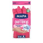 Pack de 2 - mapa - 1 paire de gants de m�nage usages quotidiens - t. s / m