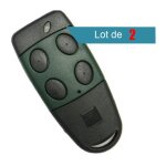 Pack de 2 tlcommandes cardin s449 qz4 pour portail