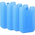 Pack de 4 pains de glace rutilisables pour sac isotherme bleu idal pour lunch box pique - niques camping ...