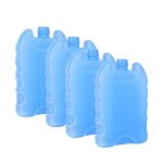 Pack de 4 pains de glace rutilisables pour sac isotherme bleu parfait pour lunch box pique - niques ...