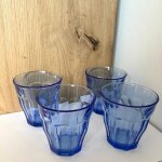Pack de 4 verres - bleu ciel