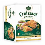 Pack 5 croissants halal chocolat & pistache style duba ? 5 x 45g ? emballs individuellement crpc5p