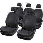 Pack de 5 housses auto universelles - xlcover - monospace - compatible airbags - housses les assises ...