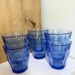 Pack de 6 verres - bleu ciel