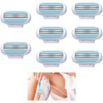 Pack de 8 recharges de lames pour femmelames triple coucheconçus pour le rasage de toutes les zones du ... Pack de 8 recharges de lames pour femmelames triple coucheconçus pour le rasage de toutes les zones du ...