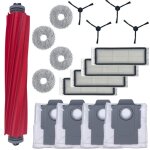 Pack accessoires - phonillico - roborock qrevo - 4 sacs  poussire - 4 filtres - 4 brosses latrales ...