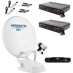Pack parabole satellite automatique twin 65cm camping car + 2x rcepteur tntsat hd astra