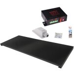 Pack antarion panneau solaire all black 220w + r�gulateur mppt 20a + kit de pose camping - car