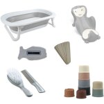 Pack bain - thermobaby - foldy - complet avec baignoire pliable et accessoires Pack bain - thermobaby - foldy - complet avec baignoire pliable et accessoires