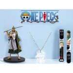 Pack cadeau roronoa one piece ( figurine + collier + montre lcd )