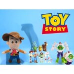 Pack cadeau toy story ( peluche + lot de figurines + montre buzz leclair )