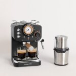 Pack cafetire expresso thera retro + moulin mill pro - create - 20 bars - multicolore