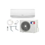 Pack climatiseur rversible airton - a poser soi - mme - 5270w - readyclim 6m - wifi - support mural ...