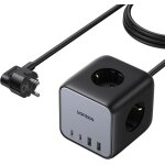 Multiprise - ugreen - 60113 - 3 prises ac - 2 usb c - 2 usb a - 65w Multiprise - ugreen - 60113 - 3 prises ac - 2 usb c - 2 usb a - 65w