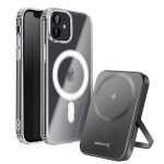 Pack daccessoires - swissten - iphone 12 mini - coque bi - mati�re - powerbank 5000 mah - charge sans ...