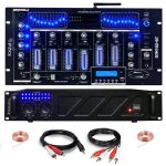 Pack dj sono ampli ibiza sound amp300 - mkii 480w - table mixage bluetooth djm102 - bt usb jack xlr - ... Pack dj sono ampli ibiza sound amp300 - mkii 480w - table mixage bluetooth djm102 - bt usb jack xlr - ...