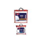 Pack dodo couette 140 x 200 cm + 1 oreiller 60 x 60 cm - protection anti acariens naturel - vegetal protect ...