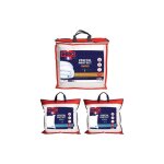 Pack dodo couette 220 x 240 cm + 2 oreillers 60 x 60 cm - protection anti acariens naturel - vegetal ...