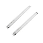 Pack electris 2x tube de rechange 10w pour destructeur dinsectes elkc288nw