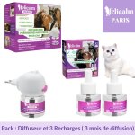 Pack felicalm ? diffuseur + 3 recharges de ph�romones pour chats ? 3 mois de diffusion apaisante