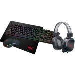 Pack gaming 4 en 1 - clavier gamer - rétro éclairage rgb - souris 3200dpi - tapis anti - dérapant - casque ... Pack gaming 4 en 1 - clavier gamer - rétro éclairage rgb - souris 3200dpi - tapis anti - dérapant - casque ...