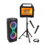 Pack karaoké enceinte ecran bluetooth ibiza karavision sur pied 2 micros vhf - enceinte portable 700w ... Pack karaoké enceinte ecran bluetooth ibiza karavision sur pied 2 micros vhf - enceinte portable 700w ...