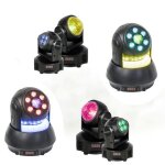 Pack lumire ibiza 2 lyres 2 - en - 1 astro / wash - 2 lyres wash 30w dmx - fte pro soire bar mariage ...