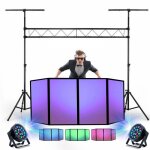 Pack lumière - portique dj ibiza light slb001 - façade lycra - 2 projecteurs par - fête soirée professionnel ... Pack lumière - portique dj ibiza light slb001 - façade lycra - 2 projecteurs par - fête soirée professionnel ...